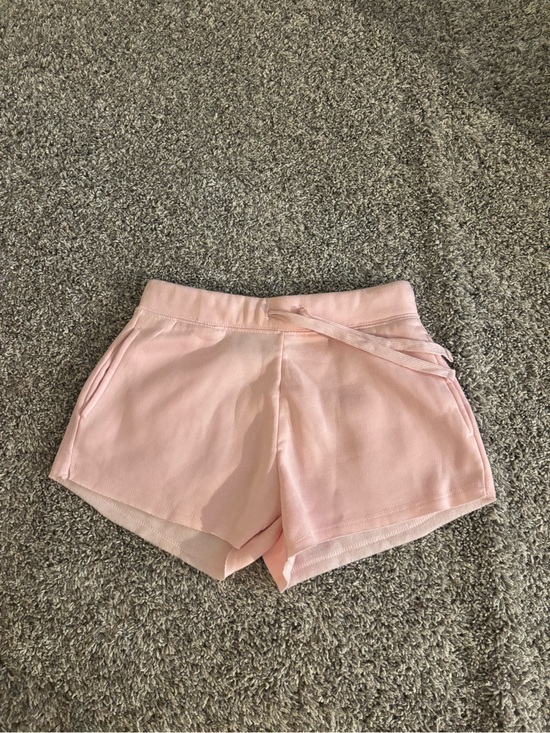 Carbon Pants - Carbon Light Pink Athletic Pull-On Shorts